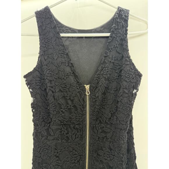 Allen B. by Allen Schwartz Black Lace Dress - Picture 8 of 8
